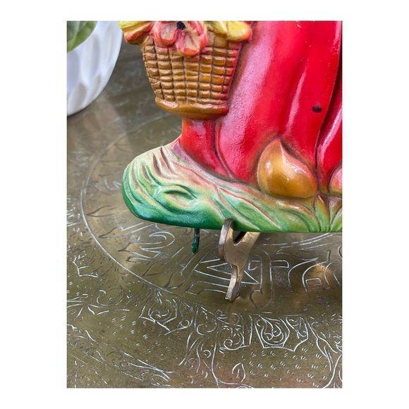 Vintage Favor Ware Chalkware Wall Decor Home Plaque Bathroom Art Ornament Kitsch - Picture 3 of 6